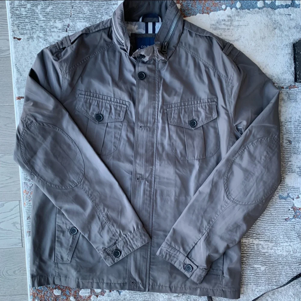 Cole Haan, Mens Signature Lightweight Jacket, USL - Picture 1 of 7